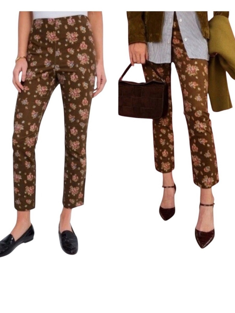 NWT Tuckernuck Hazel Bouquet Corduroy Ashford Pant / large